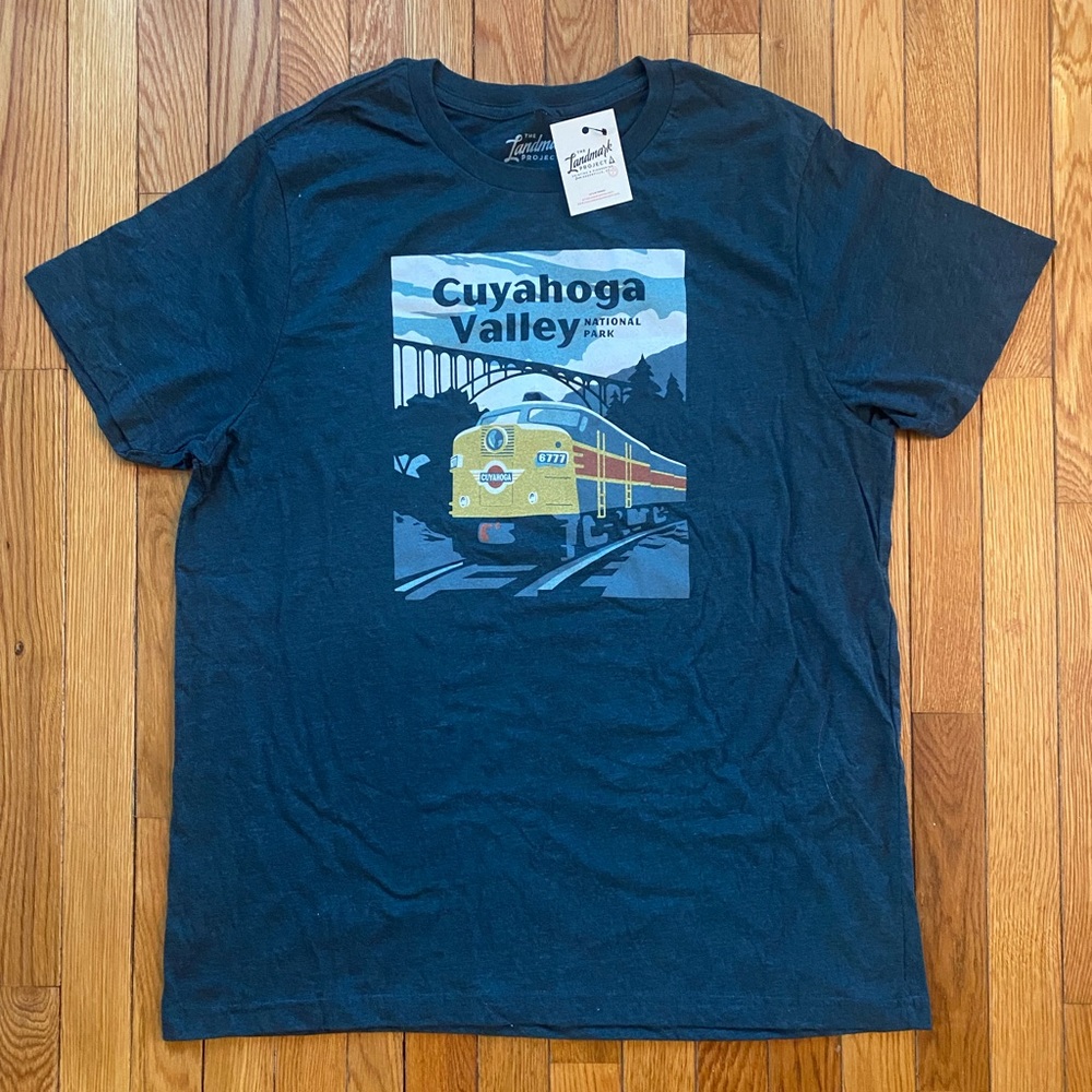 NWT The Landmark Project CUYAHOGA VALLEY tshirt sz XL (National Parks)